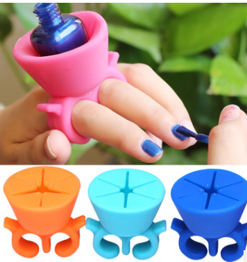 Silicone Gel Nail Oil Bottle Holder